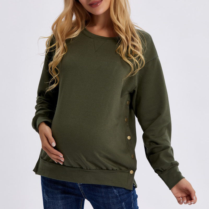 Nieve Long Sleeve Maternity Top