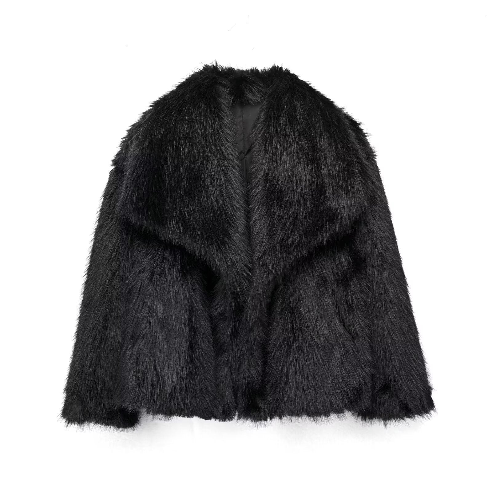 Annalise Faux Fur Coat - Pinkpie