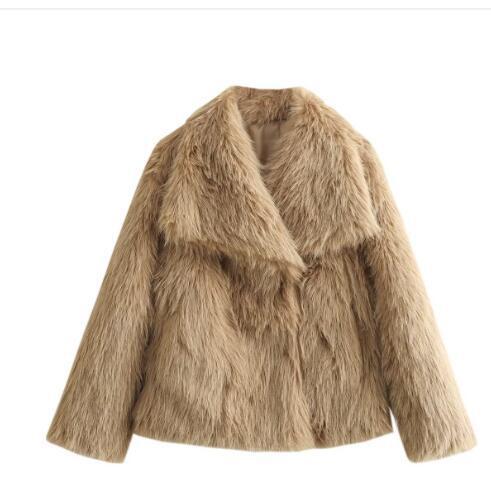 Annalise Faux Fur Coat - Pinkpie