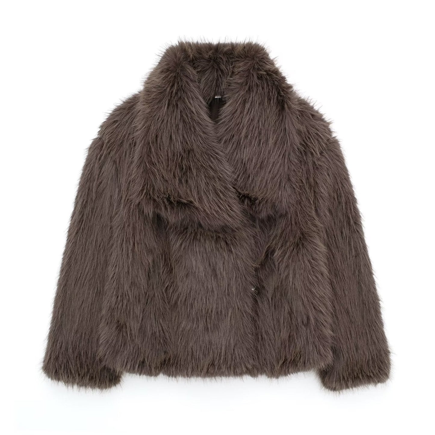 Annalise Faux Fur Coat - Pinkpie