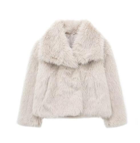 Annalise Faux Fur Coat - Pinkpie