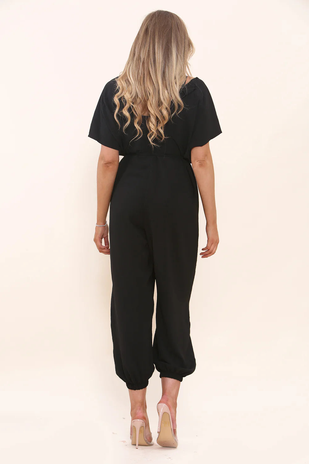 Juno Harem Jumpsuit Women UK: Black, Playful Design, Versatile Comfort