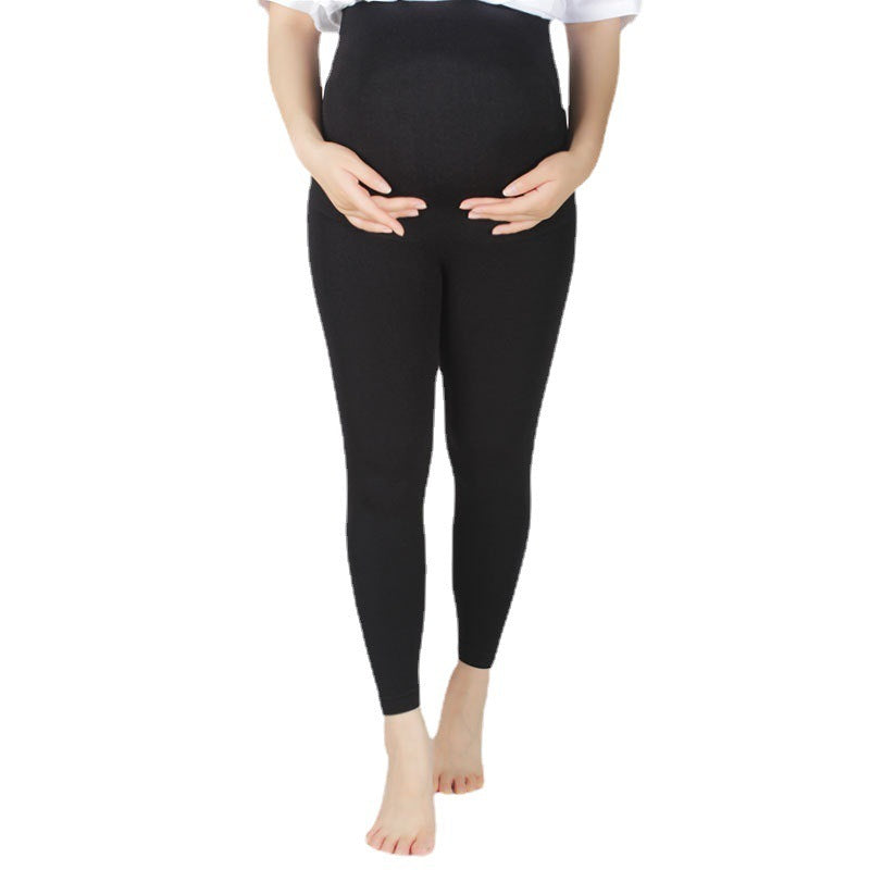 High Waist Elastic Seamless Body Shaping Maternity Leggings