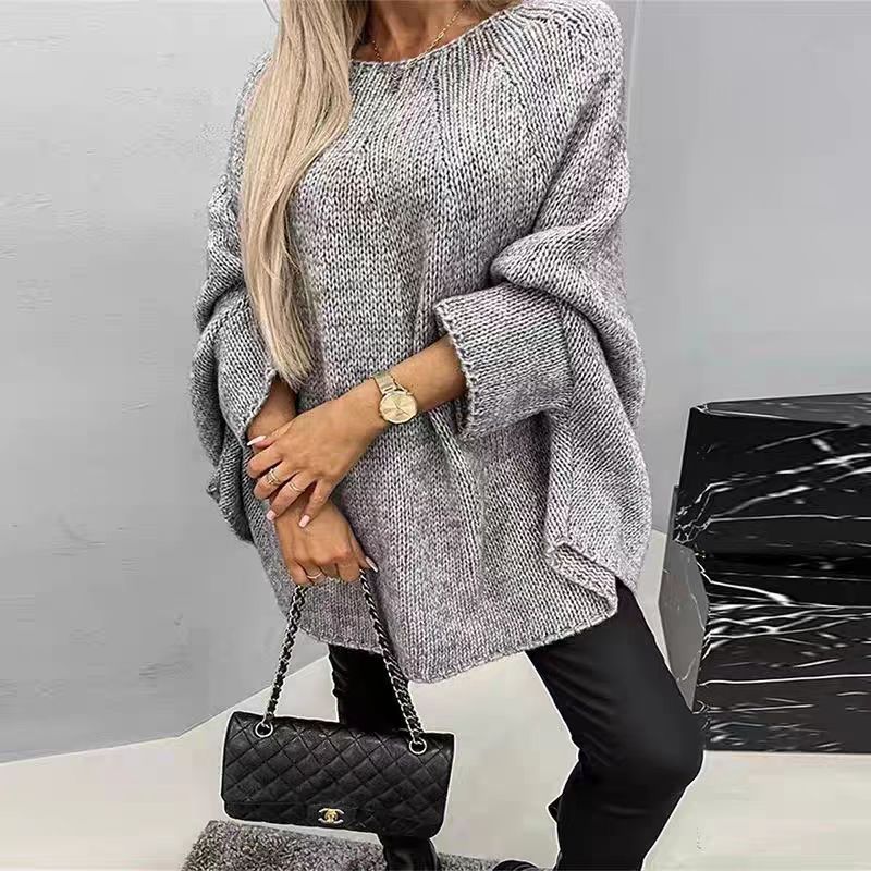 Nita Batwing Sleeve Pullover Jumper - Pinkpie