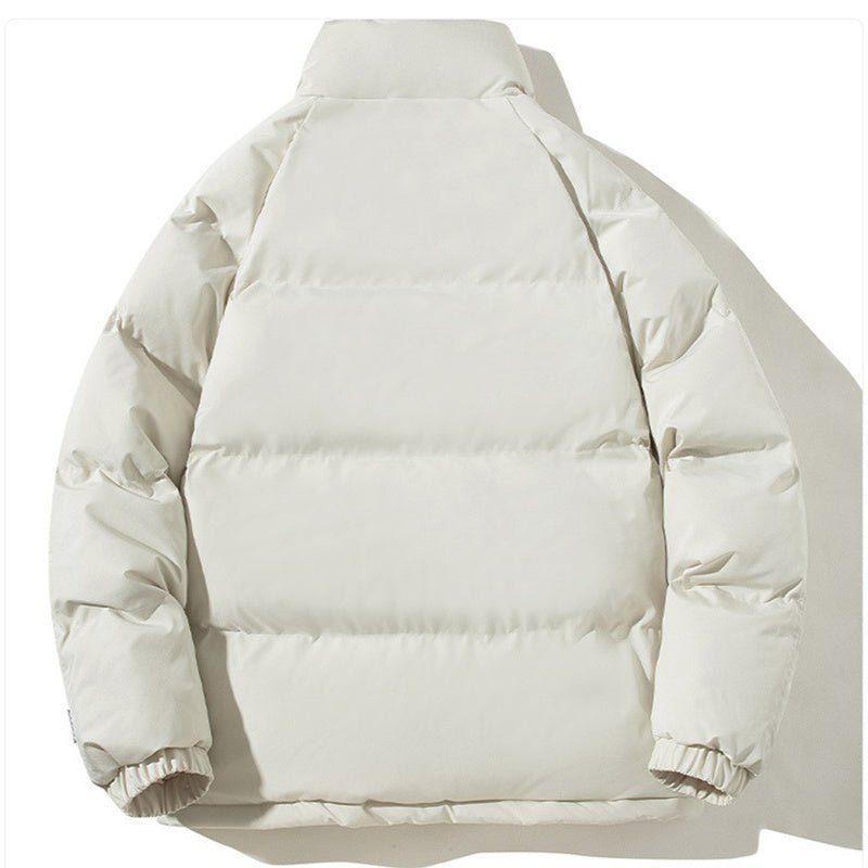 PLUS SIZE Jeanie Puffer Jacket With Pockets - Pinkpie